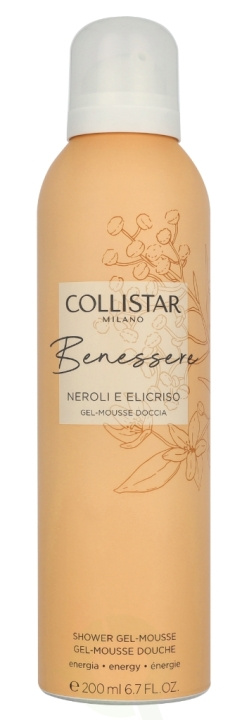 Collistar Benessere Neroli And Helichrysum Shower Gel-Mousse 200 ml in de groep BEAUTY & HEALTH / Huidsverzorging / Lichaamsverzorging / Bad- en douchegels bij TP E-commerce Nordic AB (D16730)