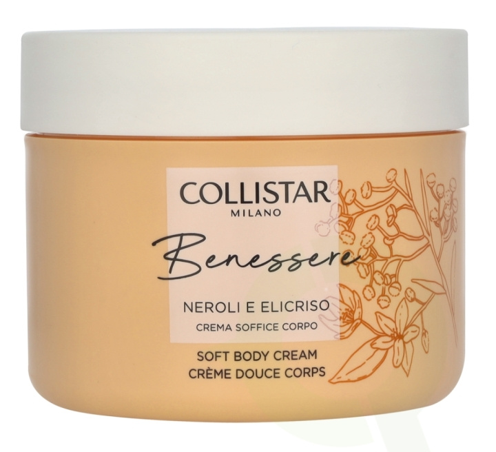 Collistar Benessere Neroli And Helichrysum Soft Body Cream 200 ml in de groep BEAUTY & HEALTH / Huidsverzorging / Lichaamsverzorging / Body lotion bij TP E-commerce Nordic AB (D16731)