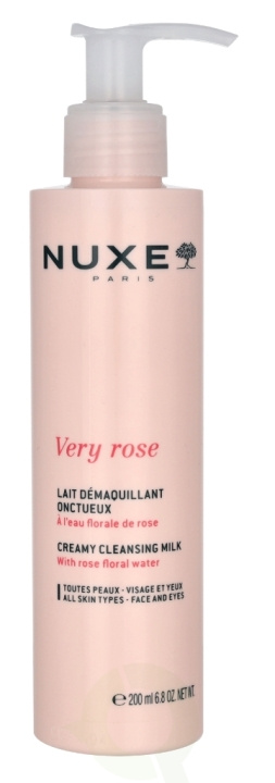 Nuxe Very Rose Creamy Make-Up Remover Milk 200 ml in de groep BEAUTY & HEALTH / Huidsverzorging / Gezicht / Schoonmaak bij TP E-commerce Nordic AB (D16743)