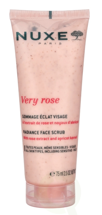 Nuxe Very Rose Face Scrub 75 ml in de groep BEAUTY & HEALTH / Huidsverzorging / Gezicht / Scrub / Peeling bij TP E-commerce Nordic AB (D16745)