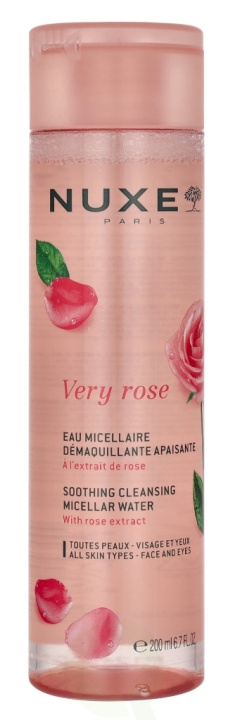 Nuxe Very Rose Soothing Micellar Water 200 ml in de groep BEAUTY & HEALTH / Huidsverzorging / Gezicht / Schoonmaak bij TP E-commerce Nordic AB (D16746)