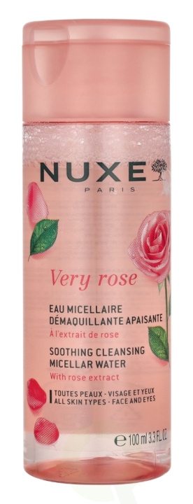 Nuxe Very Rose Soothing Micellar Water 100 ml in de groep BEAUTY & HEALTH / Huidsverzorging / Gezicht / Schoonmaak bij TP E-commerce Nordic AB (D16747)