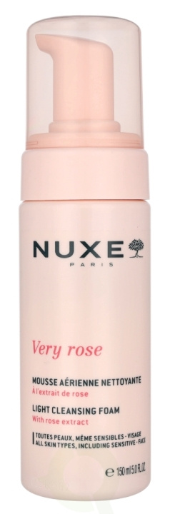 Nuxe Very Rose Light Cleansing Foam 150 ml in de groep BEAUTY & HEALTH / Huidsverzorging / Gezicht / Schoonmaak bij TP E-commerce Nordic AB (D16758)