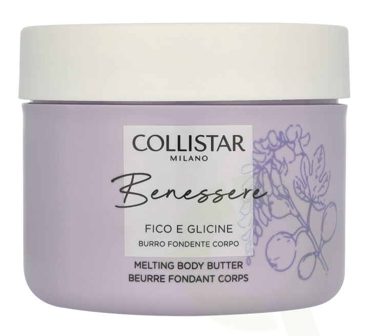 Collistar Benessere Fig And Wisteria Melting Body Butter 200 ml in de groep BEAUTY & HEALTH / Huidsverzorging / Lichaamsverzorging / Body lotion bij TP E-commerce Nordic AB (D16760)