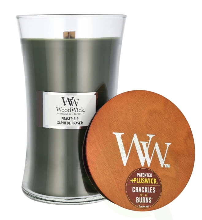 WoodWick Frasier Fir Large Hourglass Candle 0 in de groep BEAUTY & HEALTH / Geuren & Parfum / Overige geuren / Geurkaarsen bij TP E-commerce Nordic AB (D16766)