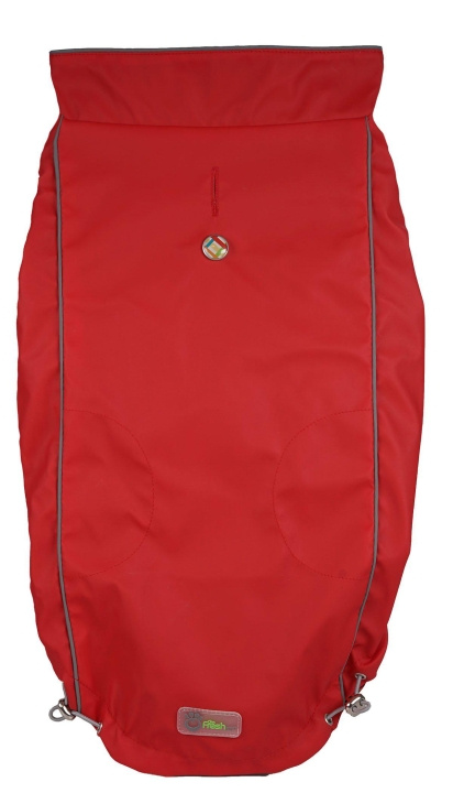 Canada Pooch GO FRESH PET - Omkeerbaar Regenjasje Scarlet Rood Xs 29Cm - (632.7012) in de groep HUISHOUDEN & TUIN / Huisdieraccessoires / Hond bij TP E-commerce Nordic AB (D16844)