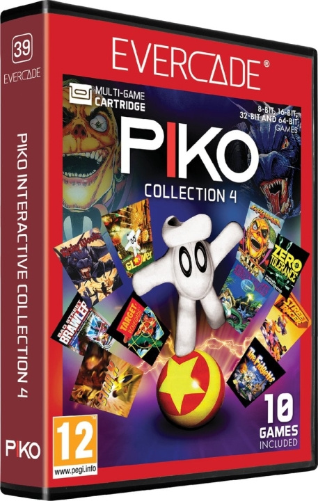 Blaze Evercade Piko Interactive Collectie 4 in de groep HOME ELECTRONICS / Spelconsoles en accessoires / Overige games bij TP E-commerce Nordic AB (D16868)