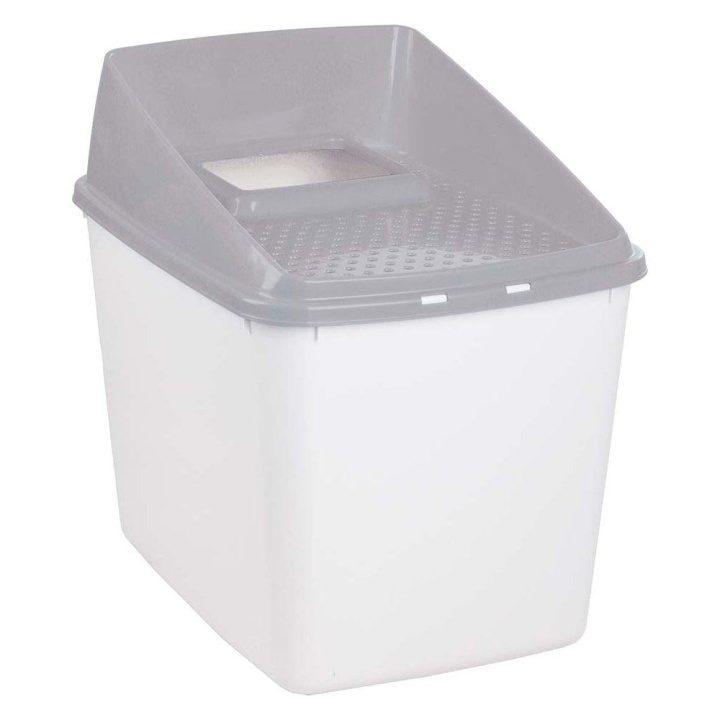 AFP ALL FOR PAWS - No mess kattenbak grijs 40x53x50.5CM - (775.3000) in de groep HUISHOUDEN & TUIN / Huisdieraccessoires / Kat bij TP E-commerce Nordic AB (D16880)