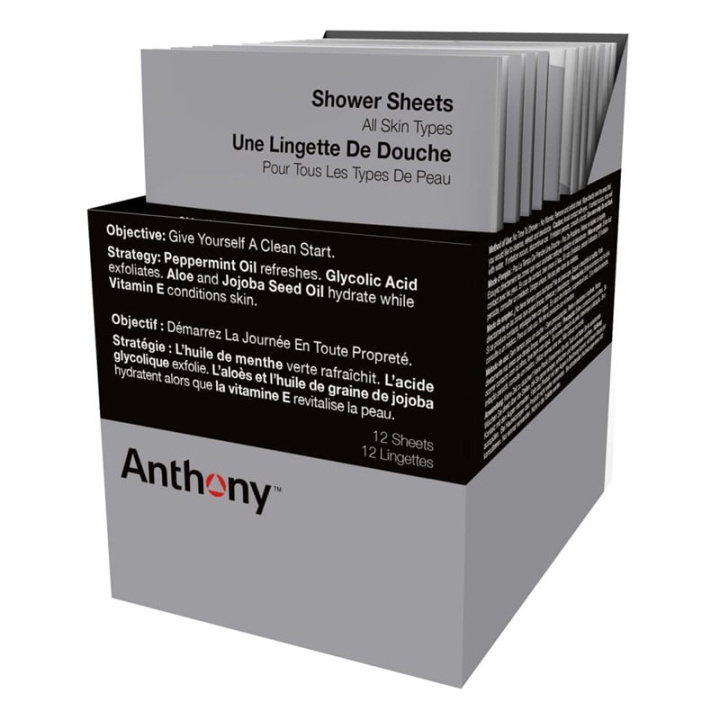 Anthony Douchedoekjes 12 stuks in de groep BEAUTY & HEALTH / Huidsverzorging / Gezicht / Schoonmaak bij TP E-commerce Nordic AB (D16888)