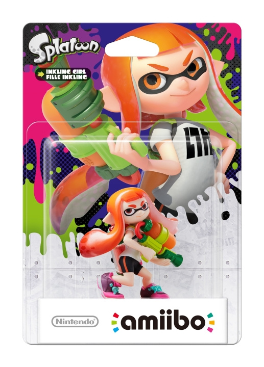 Amiibo Nintendo Amiibo Inkling-beeldje (Splatoon-collectie) in de groep HOME ELECTRONICS / Spelconsoles en accessoires / Nintendo Switch / Accessoires bij TP E-commerce Nordic AB (D16895)