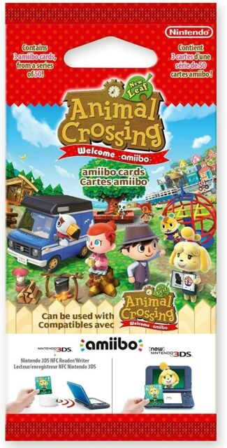 NACON Animal Crossing Nieuw Blad: Welkom amiibo! - Amiibo-kaarten (3st) in de groep HOME ELECTRONICS / Spelconsoles en accessoires / Nintendo Switch / Accessoires bij TP E-commerce Nordic AB (D16901)