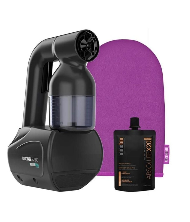 minetan Persoonlijke Spray Tan Kit Zwart in de groep BEAUTY & HEALTH / Huidsverzorging / Zonnebank / Bruin zonder zon bij TP E-commerce Nordic AB (D16908)