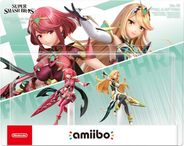 Amiibo Super Smash Bros. Collectie - Pyra en Mythra Amiibo (nr. 92) in de groep HOME ELECTRONICS / Spelconsoles en accessoires / Nintendo Switch / Accessoires bij TP E-commerce Nordic AB (D16911)