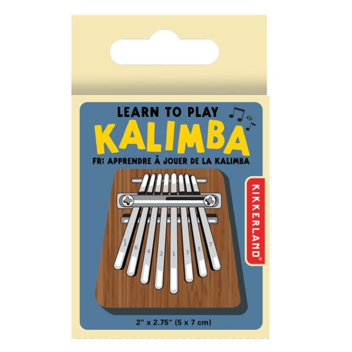 Kikkerland Kalimba in de groep SPORT, VRIJE TIJD & HOBBY / Leuke dingen / Handige spullen bij TP E-commerce Nordic AB (D16921)
