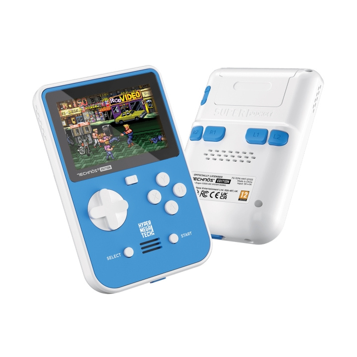 HyperMegaTech! Blaze Evercade Tehnos Super Pocket in de groep HOME ELECTRONICS / Spelconsoles en accessoires / Overige games bij TP E-commerce Nordic AB (D16942)