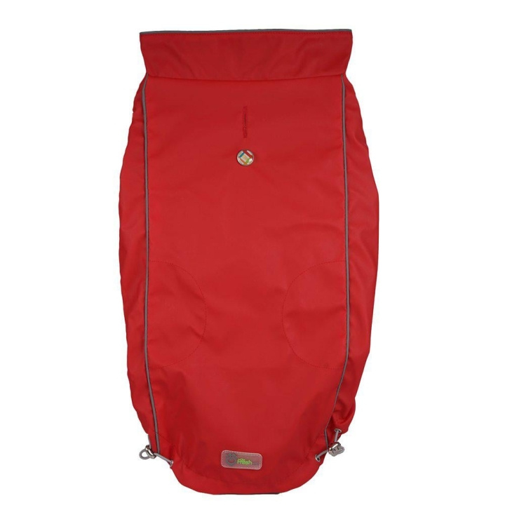 Canada Pooch Go Fresh Pet - Omkeerbaar Regenjasje Scharlaken Rood L 46cm in de groep HUISHOUDEN & TUIN / Huisdieraccessoires / Hond bij TP E-commerce Nordic AB (D16964)