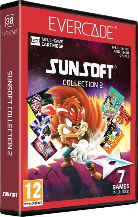 Blaze Evercade Sunsoft Collectie 2 in de groep HOME ELECTRONICS / Spelconsoles en accessoires / Overige games bij TP E-commerce Nordic AB (D16972)