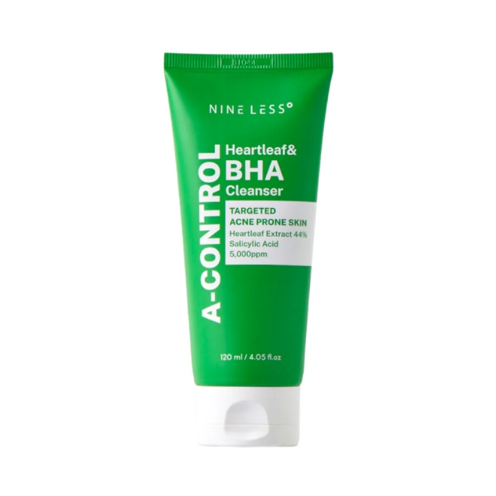 Nineless A-Control Heartleaf BHA ClearPore Cleanser - 120 ml in de groep BEAUTY & HEALTH / Huidsverzorging / Gezicht / Dagcrème bij TP E-commerce Nordic AB (D16978)