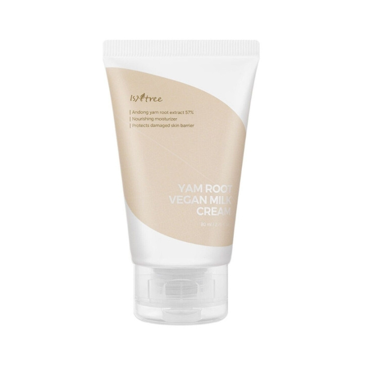 Isntree Veganistische melkcrème op basis van yamswortel - 80 ml in de groep BEAUTY & HEALTH / Huidsverzorging / Gezicht / Dagcrème bij TP E-commerce Nordic AB (D16984)