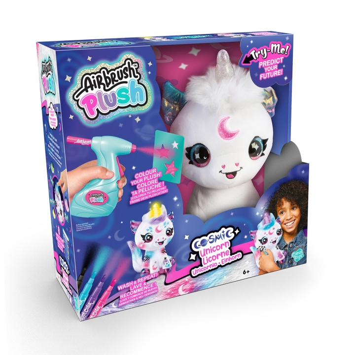 Airbrush Plush Kosmische Eenhoorn (102811) in de groep SPEELGOED, KINDER- & BABYPRODUCTEN / Babyspeelgoed / Knuffels bij TP E-commerce Nordic AB (D17015)