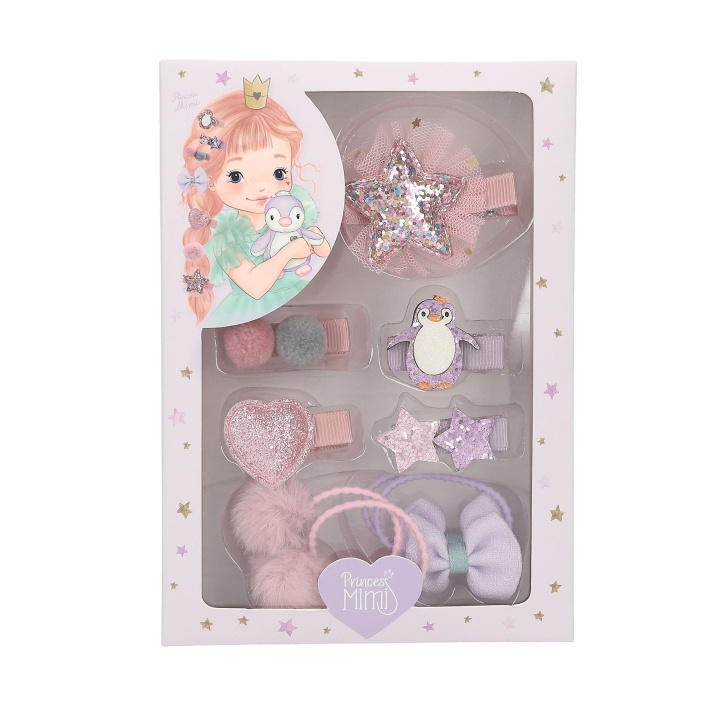 Princess Mimi Haaraccessoires - Poederroze en paars in de groep SPEELGOED, KINDER- & BABYPRODUCTEN / Speelgoed / Speelgoed bij TP E-commerce Nordic AB (D17020)