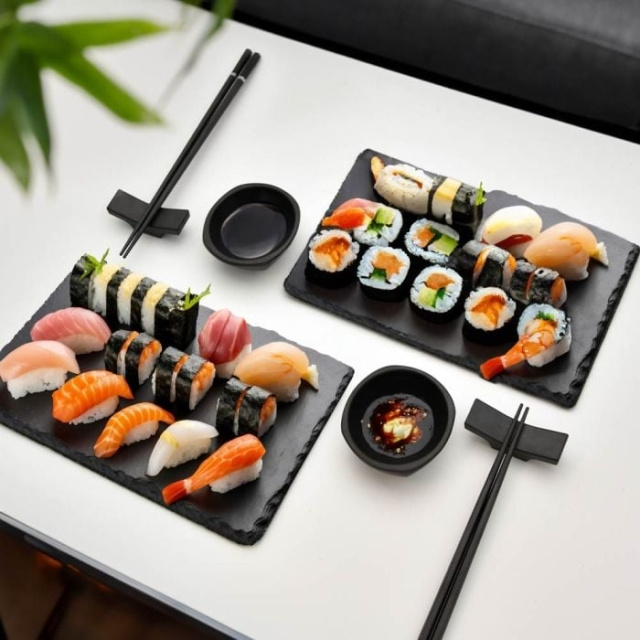MikaMax Sushi Set Voor Twee in de groep SPORT, VRIJE TIJD & HOBBY / Leuke dingen / Handige spullen bij TP E-commerce Nordic AB (D17049)