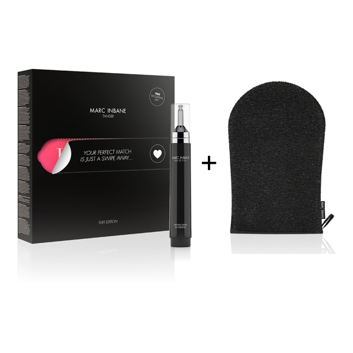 MARC INBANE Tander Perle + Gratis Exfoliërende Handschoen - Zwart in de groep BEAUTY & HEALTH / Cadeausets / Cadeausets voor haar bij TP E-commerce Nordic AB (D17068)