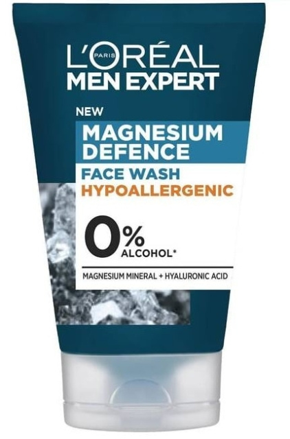 L\'Oreal Paris - Men Expert Magnesium Defense Face Wash 100 ml in de groep BEAUTY & HEALTH / Huidsverzorging / Gezicht / Schoonmaak bij TP E-commerce Nordic AB (D17098)