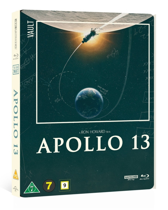 APOLLO 13 VAULT STEELBOOK (2-DISC LTD EDIT) in de groep HOME ELECTRONICS / Audio & Beeld / TV & Accessoires / Films / Blu-ray bij TP E-commerce Nordic AB (D17099)