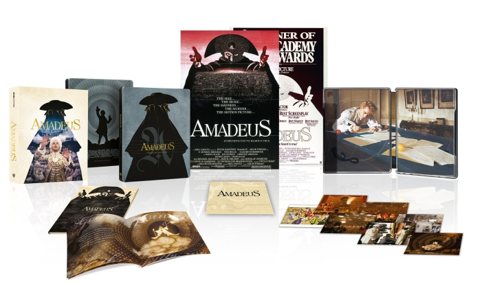 Amadeus Ultimate Collector\'s Edition Steelbook in de groep HOME ELECTRONICS / Audio & Beeld / TV & Accessoires / Films / Blu-ray bij TP E-commerce Nordic AB (D17103)