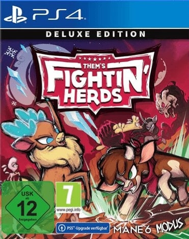 Them\'s Fightin\' Herds (Deluxe Edition) (DE/Multi in Game) (PS4) in de groep HOME ELECTRONICS / Spelconsoles en accessoires / Sony PlayStation 4 / Spel bij TP E-commerce Nordic AB (D17113)