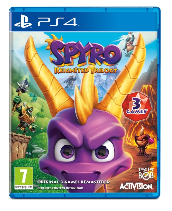 Spyro Reignited Trilogy (Nordic) (PS4) in de groep HOME ELECTRONICS / Spelconsoles en accessoires / Sony PlayStation 4 / Spel bij TP E-commerce Nordic AB (D17129)