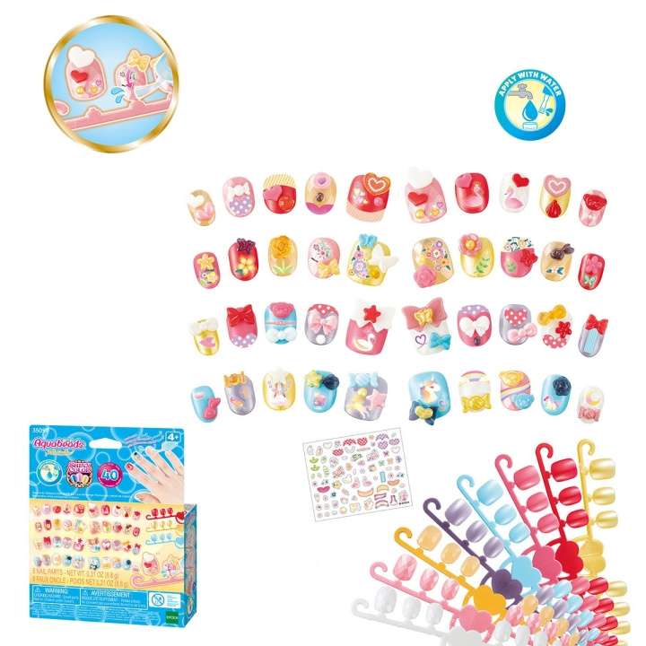 Aquabeads Nagelstudio themavulling - (35059) in de groep SPEELGOED, KINDER- & BABYPRODUCTEN / Speelgoed / Ambachten bij TP E-commerce Nordic AB (D17130)