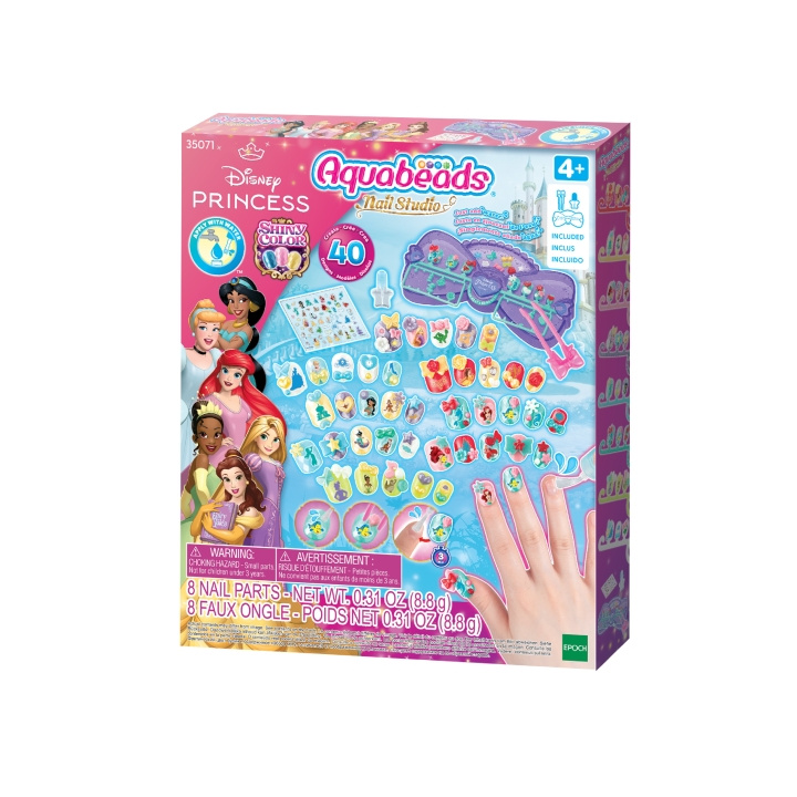 Aquabeads Nail Studio Disney Princess Nail Designer Kit - (35071) in de groep SPEELGOED, KINDER- & BABYPRODUCTEN / Speelgoed / Ambachten bij TP E-commerce Nordic AB (D17132)