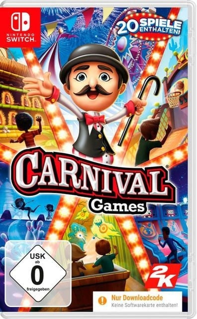Carnival Games (Code in Box) (DE/Multi in Game) (Switch) in de groep HOME ELECTRONICS / Spelconsoles en accessoires / Nintendo Switch / Games bij TP E-commerce Nordic AB (D17149)