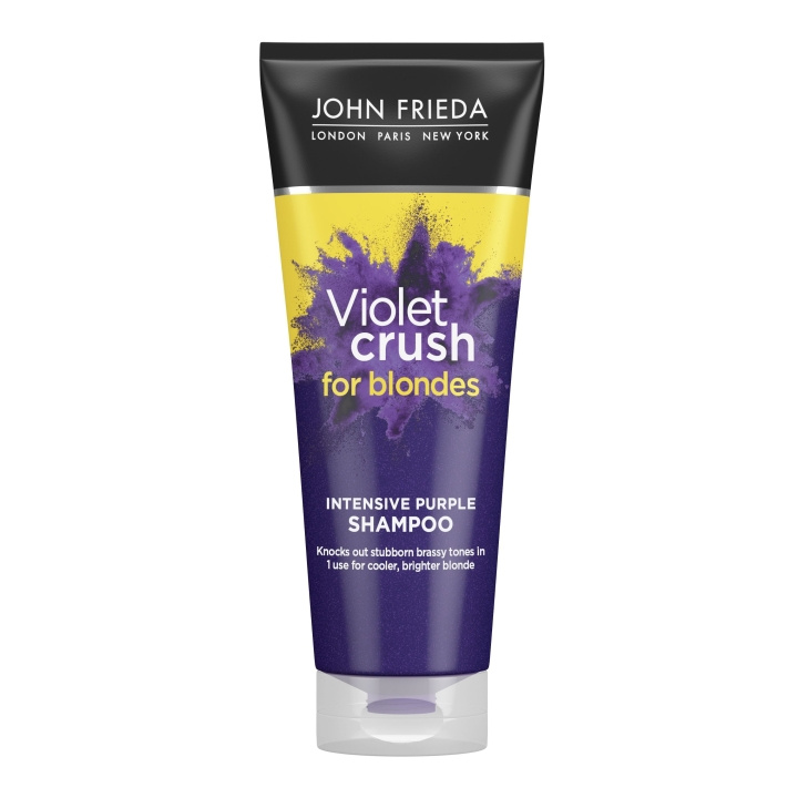 John Frieda Violet Crush for Blondes Intensive Purple Shampoo - Paars - 250 ml in de groep BEAUTY & HEALTH / Haar & Styling / Haarverzorging / Shampoo bij TP E-commerce Nordic AB (D17214)