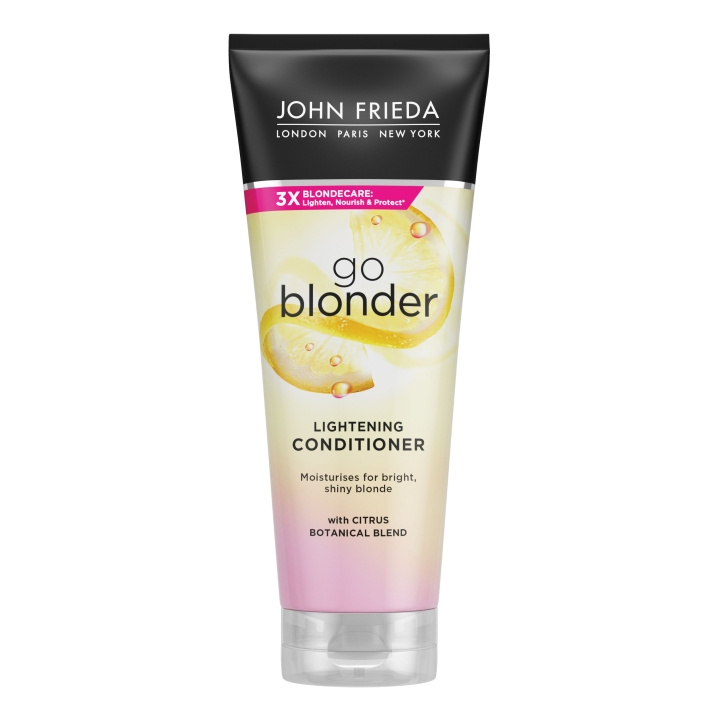John Frieda Go Blonder Lightening Conditioner - 250 ml in de groep BEAUTY & HEALTH / Haar & Styling / Haarverzorging / Conditioner bij TP E-commerce Nordic AB (D17223)