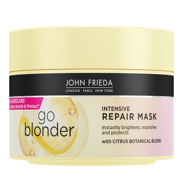 John Frieda Sheer Blonde Go Blonder Intensief Herstellend Masker - 250 ml in de groep BEAUTY & HEALTH / Haar & Styling / Haarverzorging / Haarmasker bij TP E-commerce Nordic AB (D17225)
