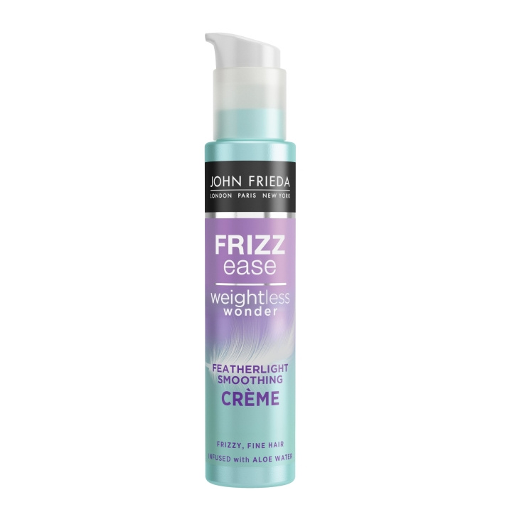 John Frieda Frizz Ease Weightless Wonder Featherlight Smoothing Crème - 100 ml in de groep BEAUTY & HEALTH / Haar & Styling / Haarverzorging / Haarolie bij TP E-commerce Nordic AB (D17229)