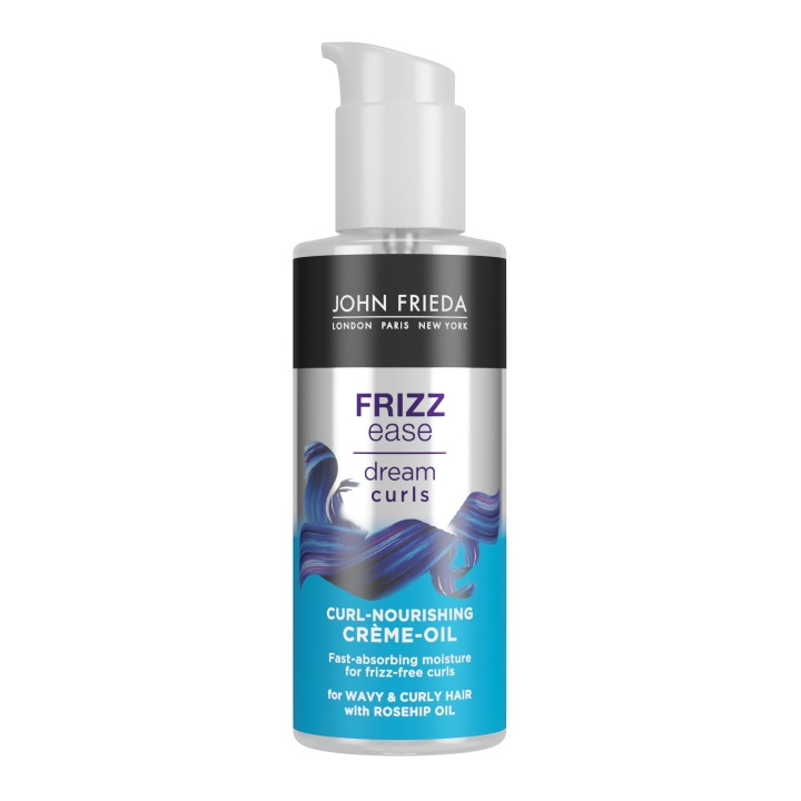 John Frieda Frizz Ease Dream Curls Kruldefiniërende Olie - 100 ml in de groep BEAUTY & HEALTH / Haar & Styling / Haarverzorging / Haarolie bij TP E-commerce Nordic AB (D17236)