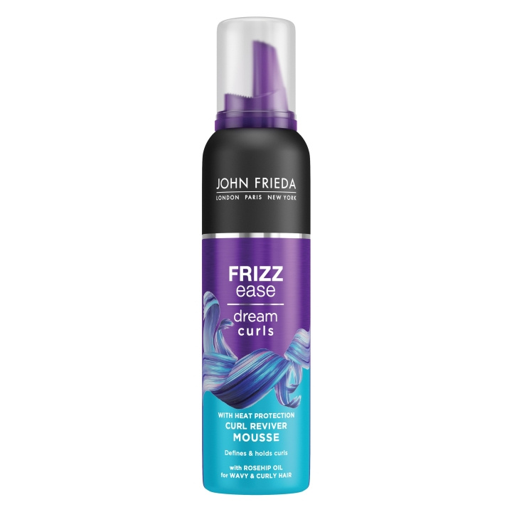 John Frieda Frizz Ease Dream Curls Curl Reviver Mousse - 200 ml in de groep BEAUTY & HEALTH / Haar & Styling / Hair styling / Haarmousse bij TP E-commerce Nordic AB (D17237)