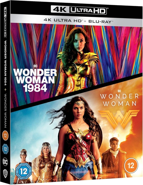 Wonder Woman / Wonder Woman 1984 4K Ultra HD + Blu-Ray in de groep HOME ELECTRONICS / Audio & Beeld / TV & Accessoires / Films / Blu-ray bij TP E-commerce Nordic AB (D17269)