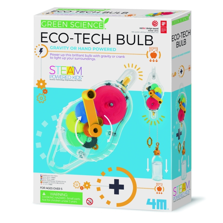 4M Groene Wetenschap Eco-Tech Bol - Flerfarvet - 96-168 m in de groep SPEELGOED, KINDER- & BABYPRODUCTEN / Speelgoed / Experimenteren en doe-het-zelf bij TP E-commerce Nordic AB (D17279)