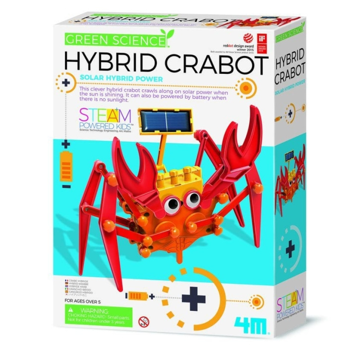4M Groene Wetenschap / Hybride krab - (4M-03448) in de groep SPEELGOED, KINDER- & BABYPRODUCTEN / Speelgoed / Experimenteren en doe-het-zelf bij TP E-commerce Nordic AB (D17281)