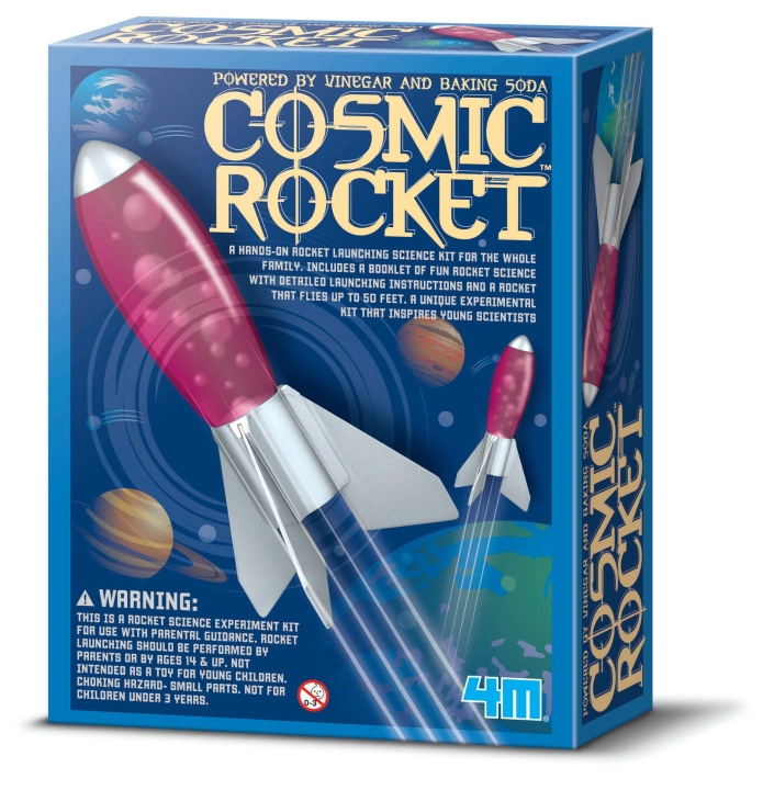 4M Kidz Labs Kosmische Raket - (4M-3235) in de groep SPEELGOED, KINDER- & BABYPRODUCTEN / Speelgoed / Experimenteren en doe-het-zelf bij TP E-commerce Nordic AB (D17284)
