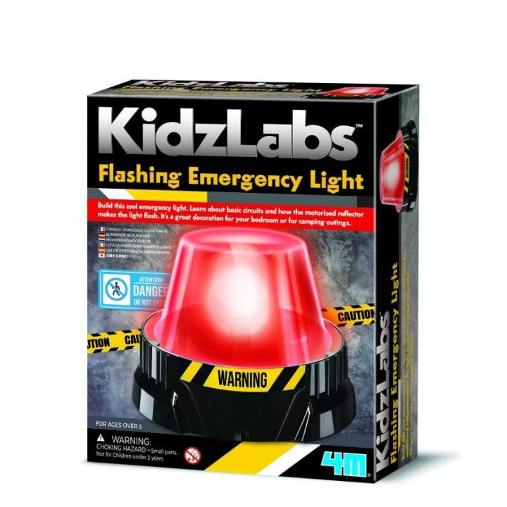 4M KidzLabs knipperend noodlicht - (4M-03444) in de groep SPEELGOED, KINDER- & BABYPRODUCTEN / Speelgoed / Experimenteren en doe-het-zelf bij TP E-commerce Nordic AB (D17286)