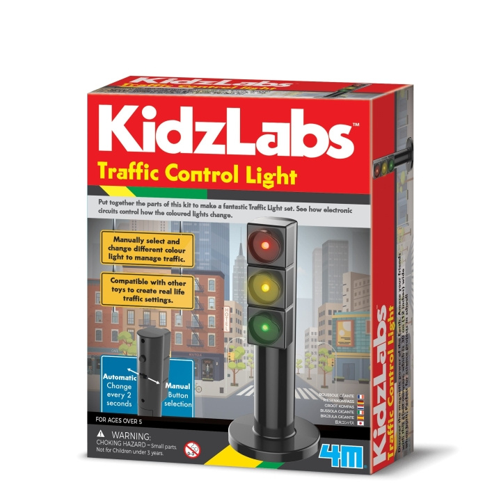 4M KidzLabs Verkeerslicht - (4M-03441) in de groep SPEELGOED, KINDER- & BABYPRODUCTEN / Speelgoed / Experimenteren en doe-het-zelf bij TP E-commerce Nordic AB (D17287)