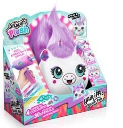 Airbrush Plush Hair\'iffic 17cm Squish Pal 2 asst. - (1040) in de groep SPEELGOED, KINDER- & BABYPRODUCTEN / Babyspeelgoed / Knuffels bij TP E-commerce Nordic AB (D17309)