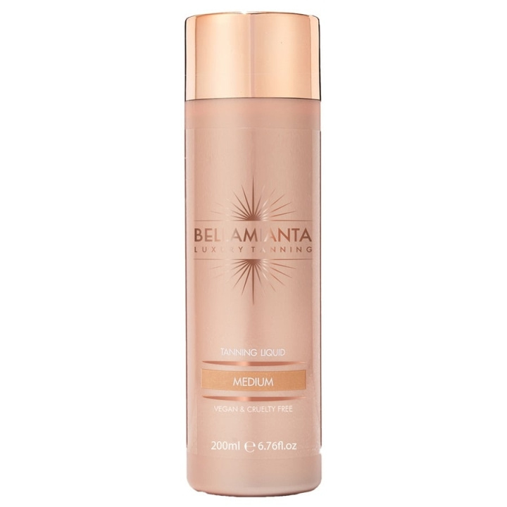 Bellamianta Bruiningsvloeistof Medium 200 ml in de groep BEAUTY & HEALTH / Huidsverzorging / Zonnebank / Bruin zonder zon bij TP E-commerce Nordic AB (D17345)