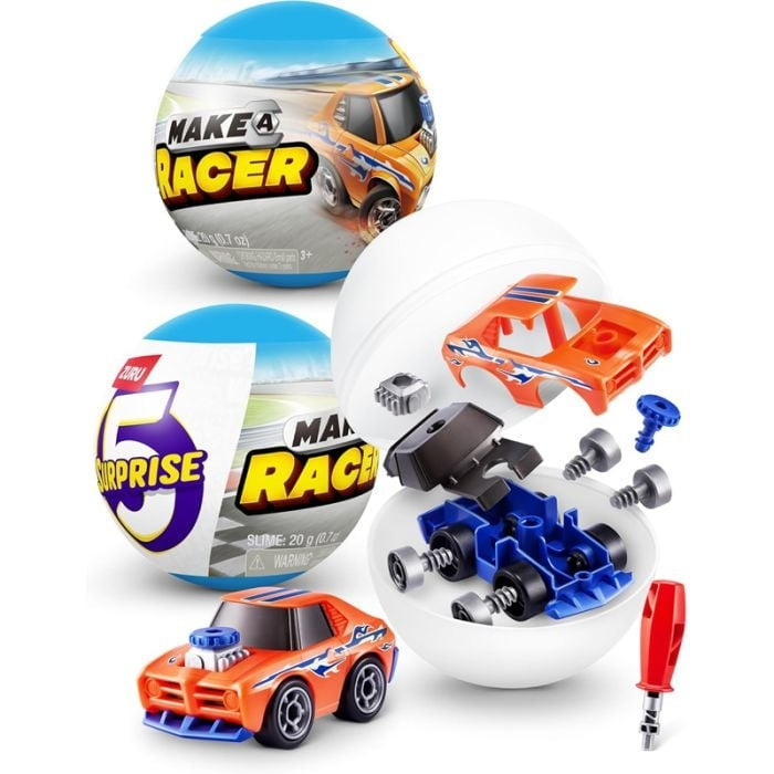 5 Surprises 5 Surprise - Maak een Racer S1 (77625GQ2) in de groep SPEELGOED, KINDER- & BABYPRODUCTEN / Speelgoed / Speelgoedauto\'s bij TP E-commerce Nordic AB (D17357)